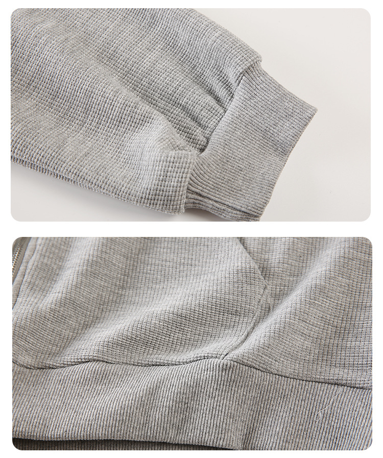 2021秋季新款大码女装200斤胖mm显瘦大码休闲连帽运动外套320827