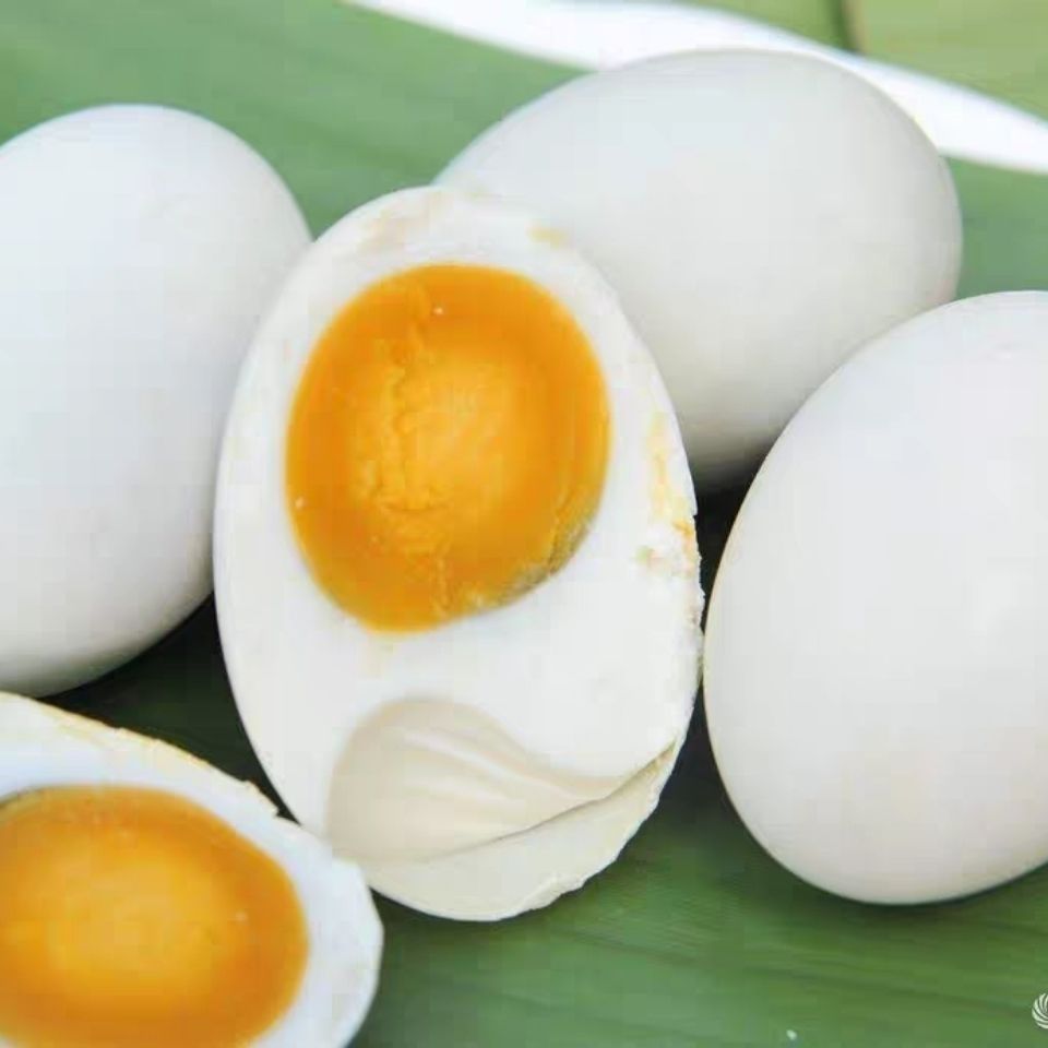 福建农家盐蛋新鲜生咸鸭蛋黄泥巴包蛋特产咸味适中盐鸭蛋流油鸭蛋