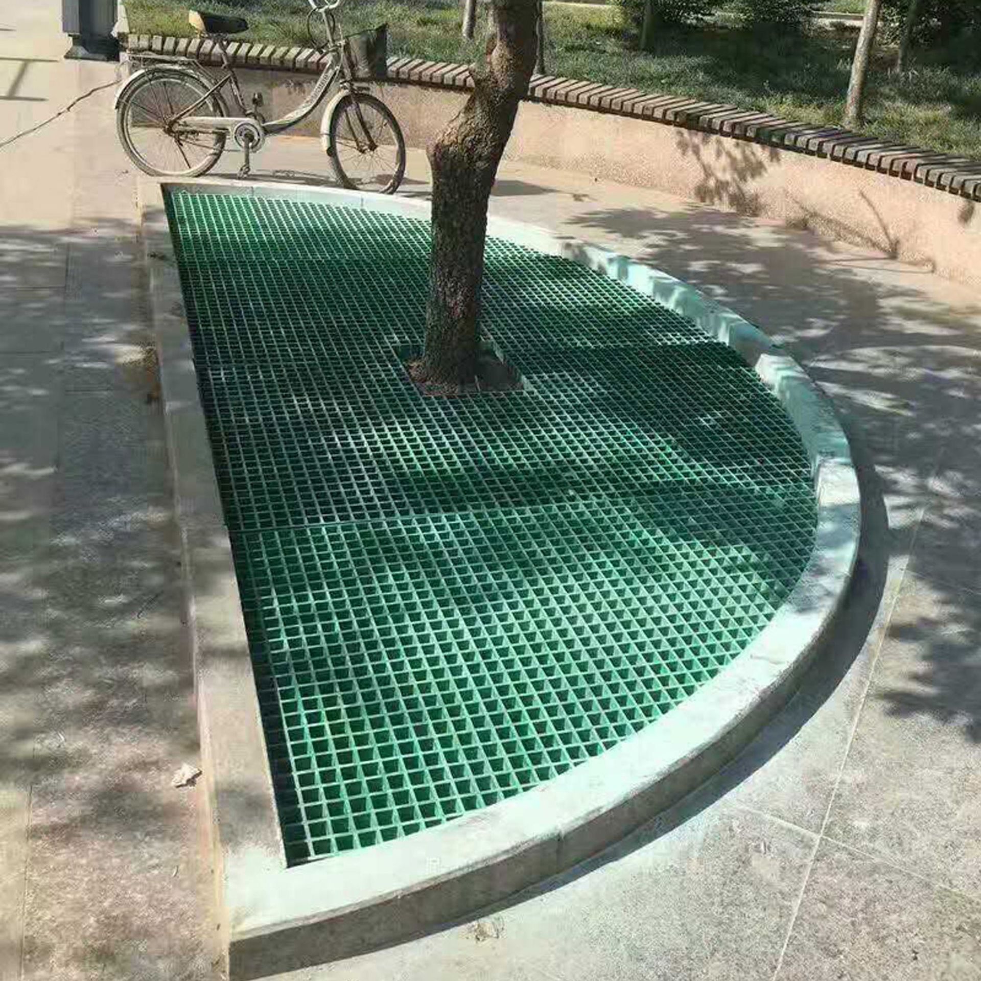 玻璃钢洗车房4s店通道格栅排水沟地网格盖板树篦子树池护树格栅板