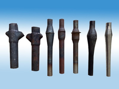 定制长杆长管类端部扩孔缩孔镦粗冲孔切边镦挤镦头锻件局部成形