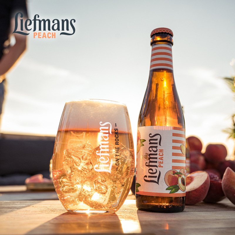 乐蔓啤酒 乐曼桃子/蜜桃啤酒 比利时果味女士啤酒250ml* 24瓶