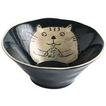 日式陶瓷釉下彩汤面碗家用碗大碗面碗泡面碗拉面碗汤碗面条碗可爱