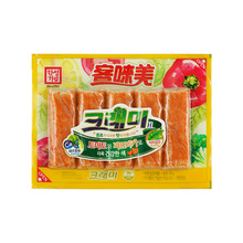 韩国客唻美蟹味棒蟹肉棒鳕鱼棒韩星即食蟹棒蟹柳火锅食材进口零食