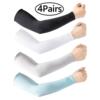 4 Pairs 1Pair Arm Sleeves For Men And Women Tattoo Cover Up|ms 4 Pairs 1Pair Arm Sleeves For Men And Women Tattoo Cover Up|ms