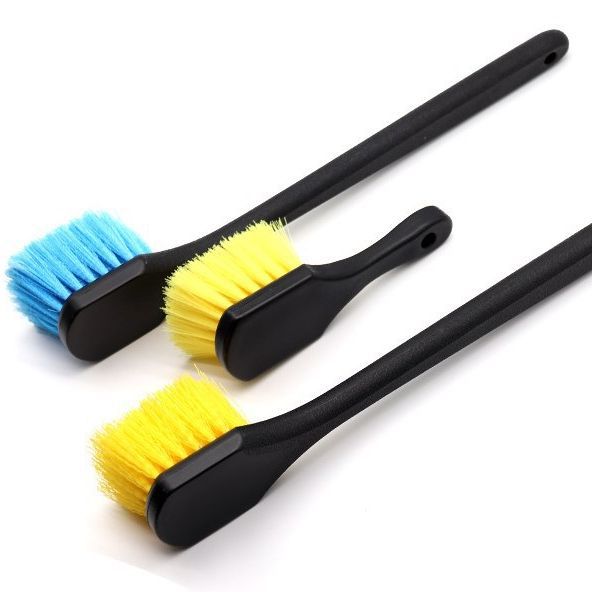 Car Beauty Utility Brushes Long Handle Short Handle Soft Cleaning Brush Tire Wheel Hub Car Wash Brush Wheeltirebrush