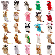 手偶玩具动物套手安抚玩偶表演腹语海狮玩偶指偶游戏材料十二生肖