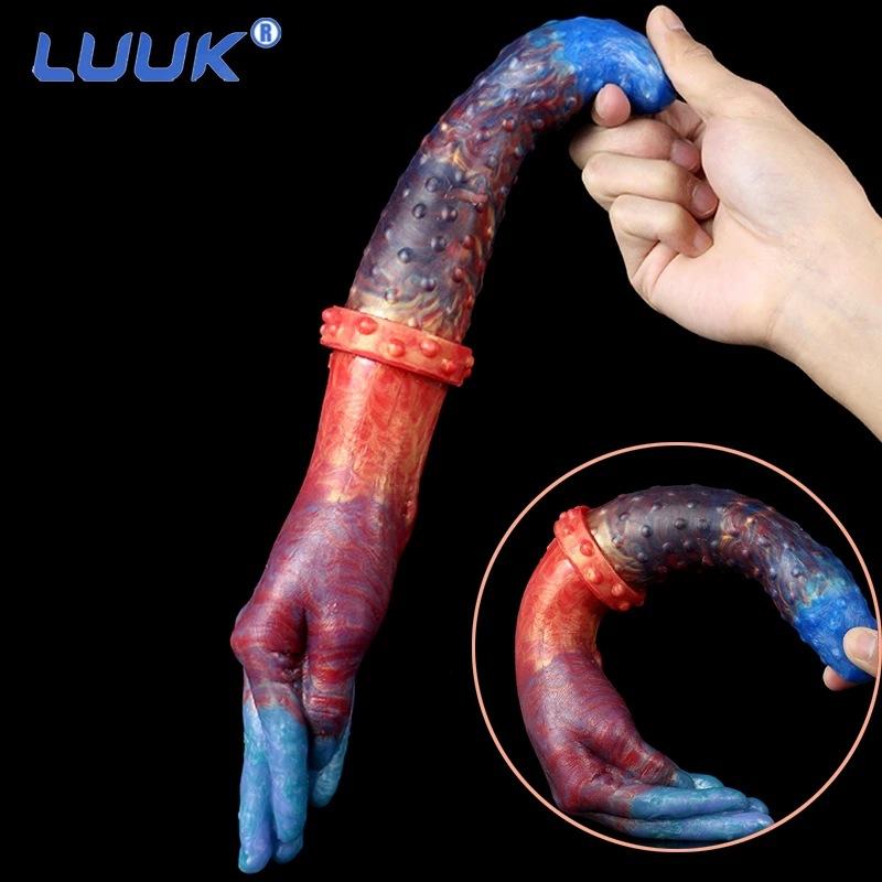 液态硅胶双头阳具女用假阴茎粗大肛塞成人情趣性用品按摩自慰器