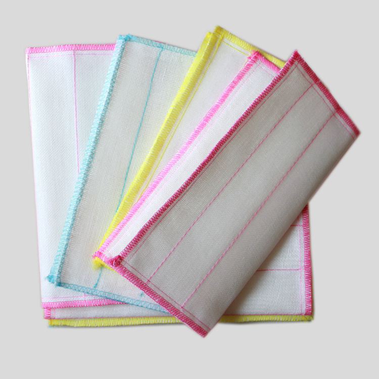 38*38 8-Layer Encrypted Rag Dishcloth Trade Fair Dish Towel Scouring Pad Manufacturer