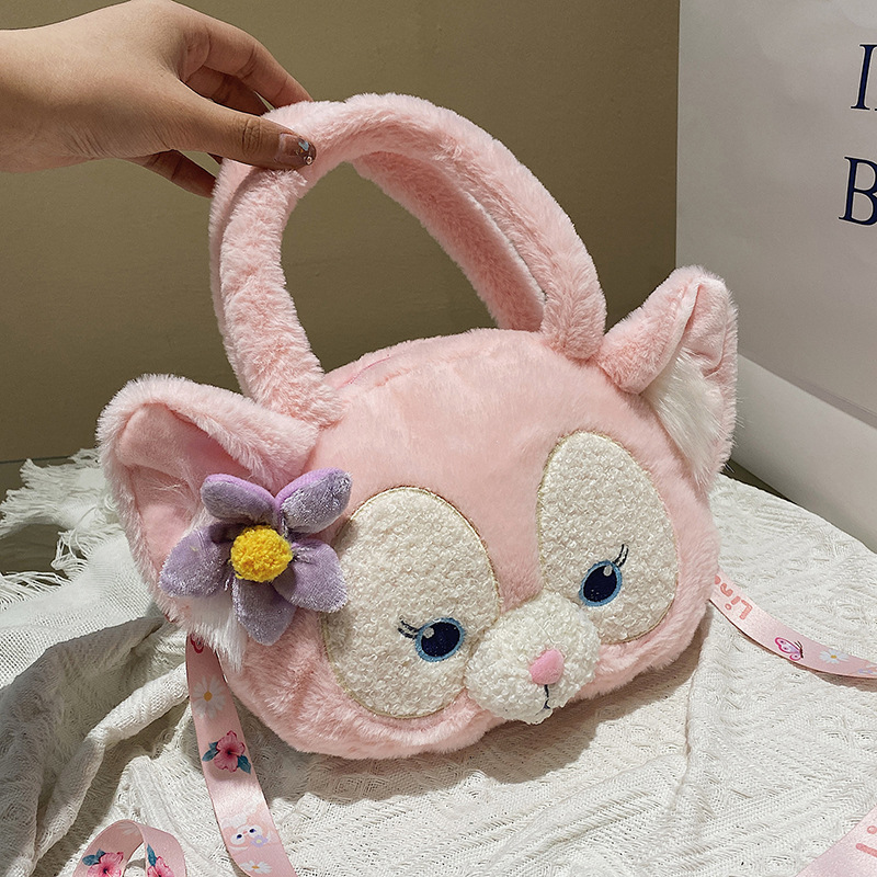 玲娜贝尔小狐狸儿毛绒玩偶包包女单肩斜挎包可爱零钱包卡通手提包