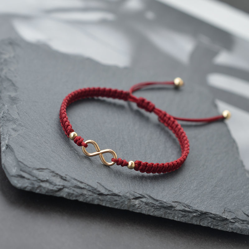 红绳手链手链女学生简约森系转运辟邪幸运手绳闺蜜款编织绳