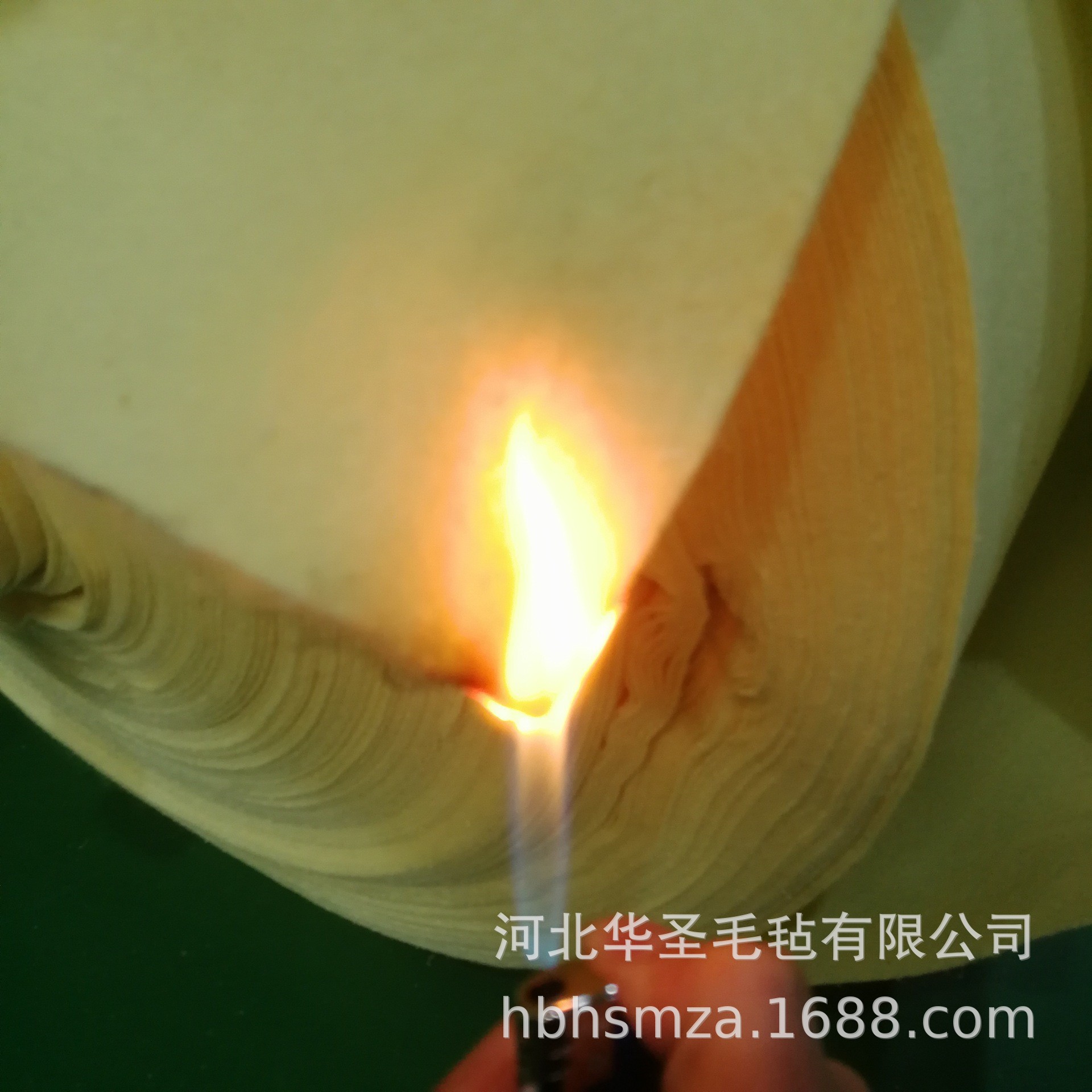 2mm厚芳纶无纺布1414 阻燃耐高温 针刺无纺布 凯夫拉针刺毛毡布