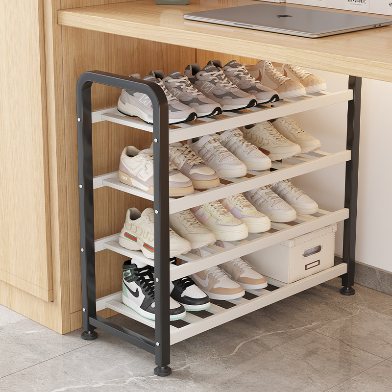 Shoe Rack Home Doorway Simple Multi-Layer Bedroom Rental Narrow Shoe Cabinet Storage Rack Artifact Space Saving