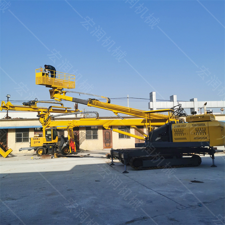 多臂凿岩打孔钻机 矿山工程全液压隧道钻机 多用途护坡隧道钻机