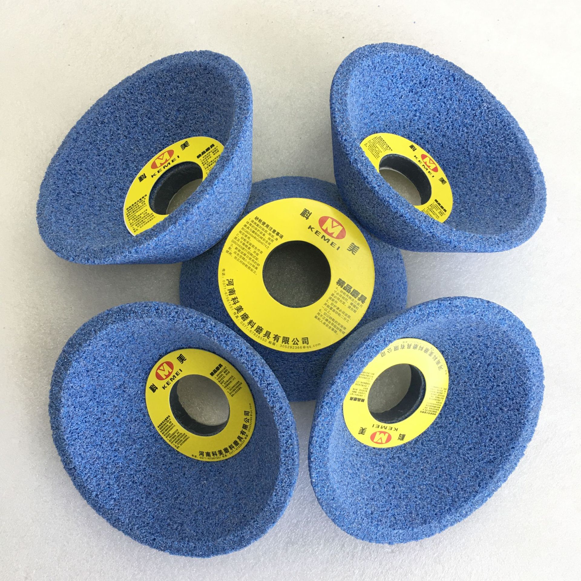 科美陶瓷sg碗型砂轮 端面磨小砂轮蓝刚玉沙轮 sg大气孔磨轮