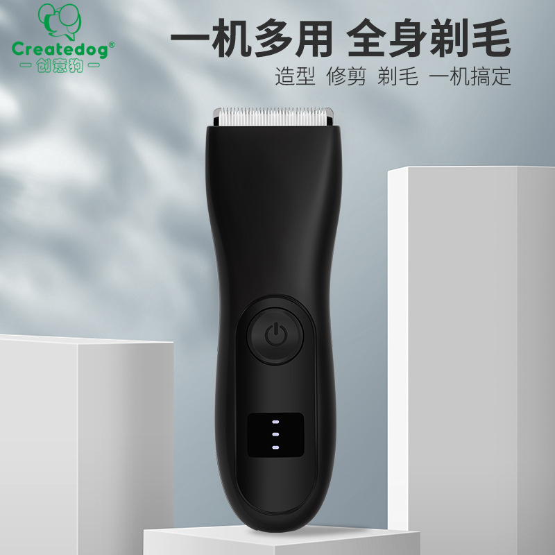 Cross-Border Groin Body Hair Trimmer Hair Clipper Wholesale Electric Men's Private Parts Fully Washable Hair Electric Clipper