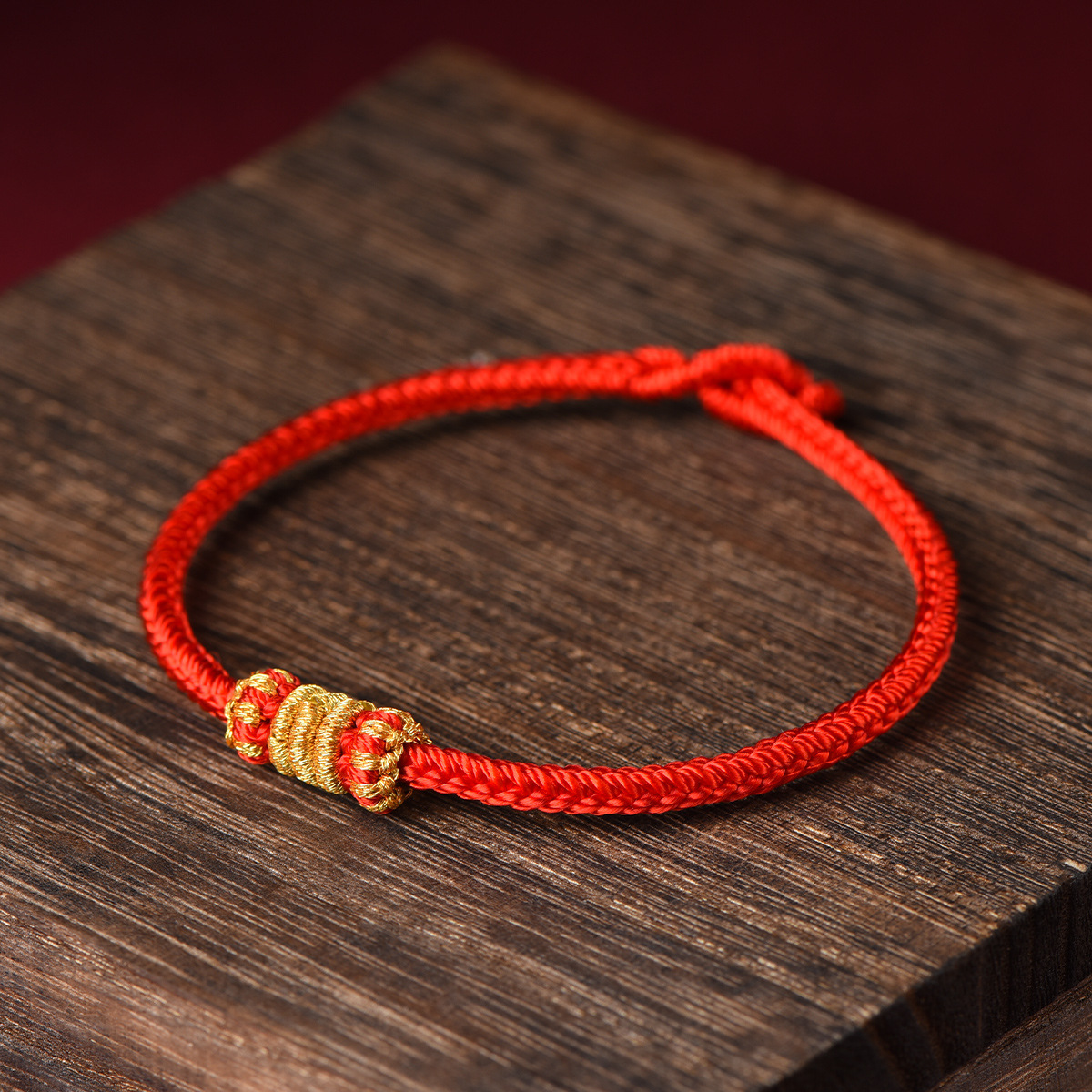 手工编织红绳手链2024年龙年本命年饰品手链简约款男女手链脚链