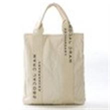 新品热卖日本杂志附录款潮牌米白色厚实帆布单肩手提托特包购物袋