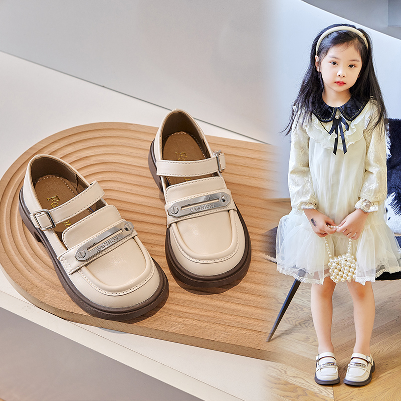 女童小皮鞋2024年春季新款儿童鞋子单鞋软底防滑洋气小女孩公主鞋