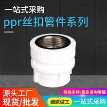 ppr内丝直接 PPR内牙直接 PPR水管管件配件 家装ppr尺寸规格齐全