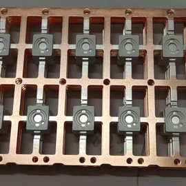 厂家供应led支架7060无孔红铜仿欧司朗红外850940灯珠支架