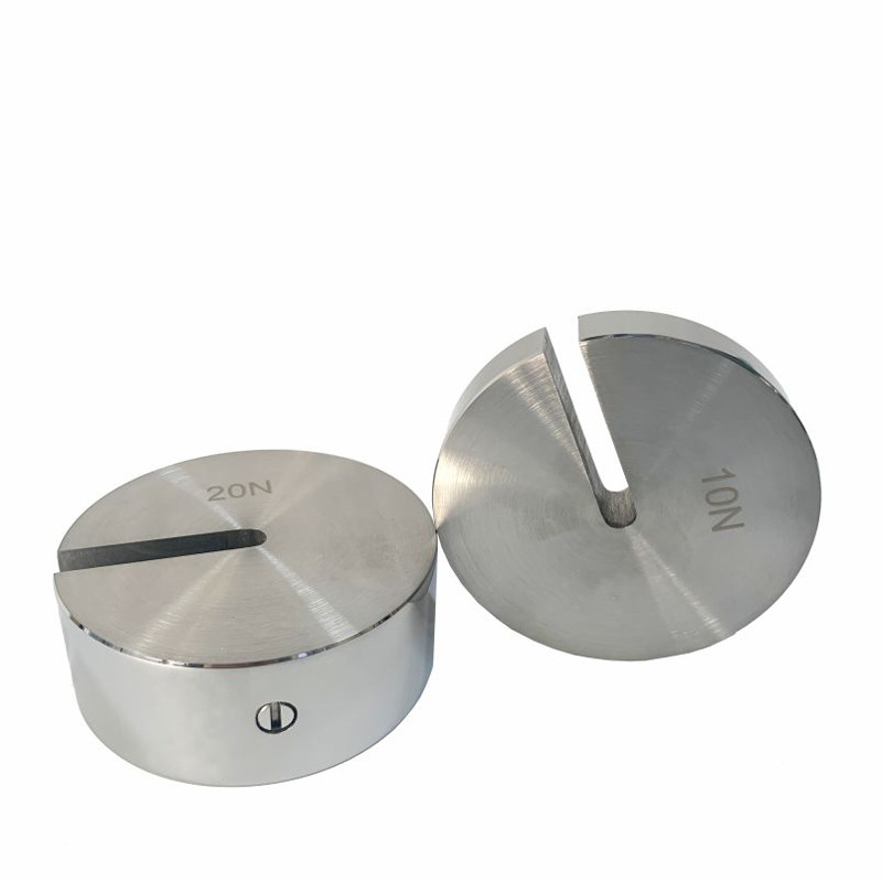 m1不锈钢砝码增坨砝码1kg配重块挂盘秤砣带钩100g-2kg5kg开口