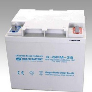 华富蓄电池6-cn-38铅酸12v38ah服务器upd电源太阳能电瓶配套-阿里巴巴