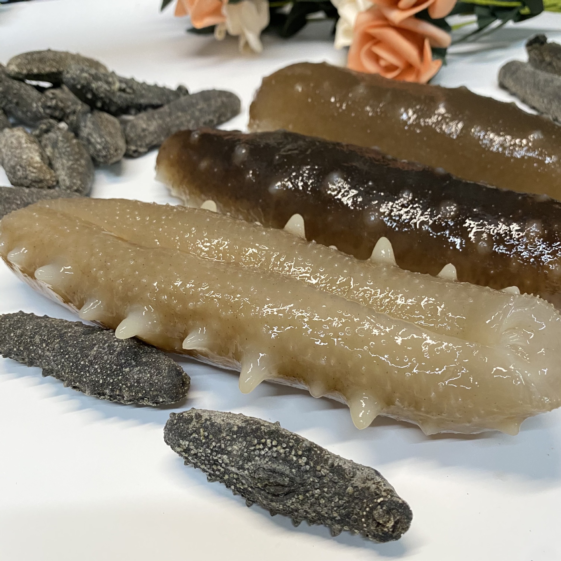 日本北海道天然野生关西参海参干货直销纯淡干辽刺参20-300头