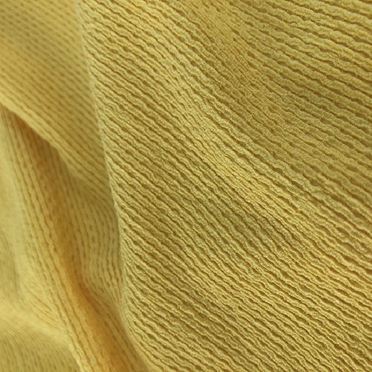 经编弹力针织绉皱布春夏秋时尚女装连衣裙面料