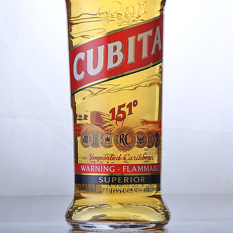 cubita 古贝塔151朗姆酒 75.5度高度烈酒 750ml
