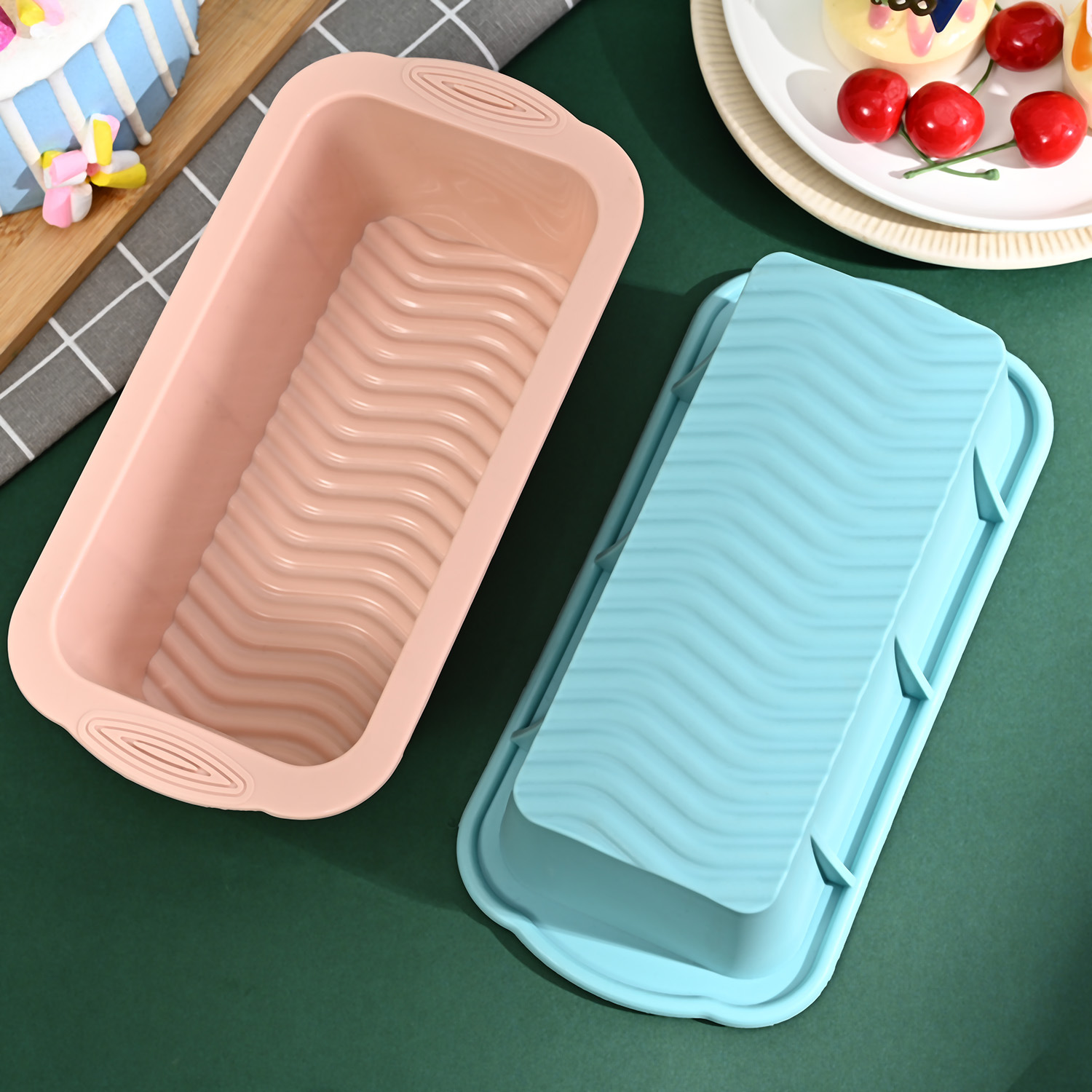 Rectangular Cake Mold Toast Bread Edible Silicon Mold Cheese Mold Baking at Home Mousse Mold Wholesale