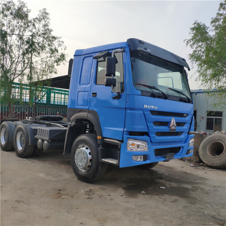 非洲出口车型豪沃牵引车头二手豪沃拖头 howo二手牵引车头371马力
