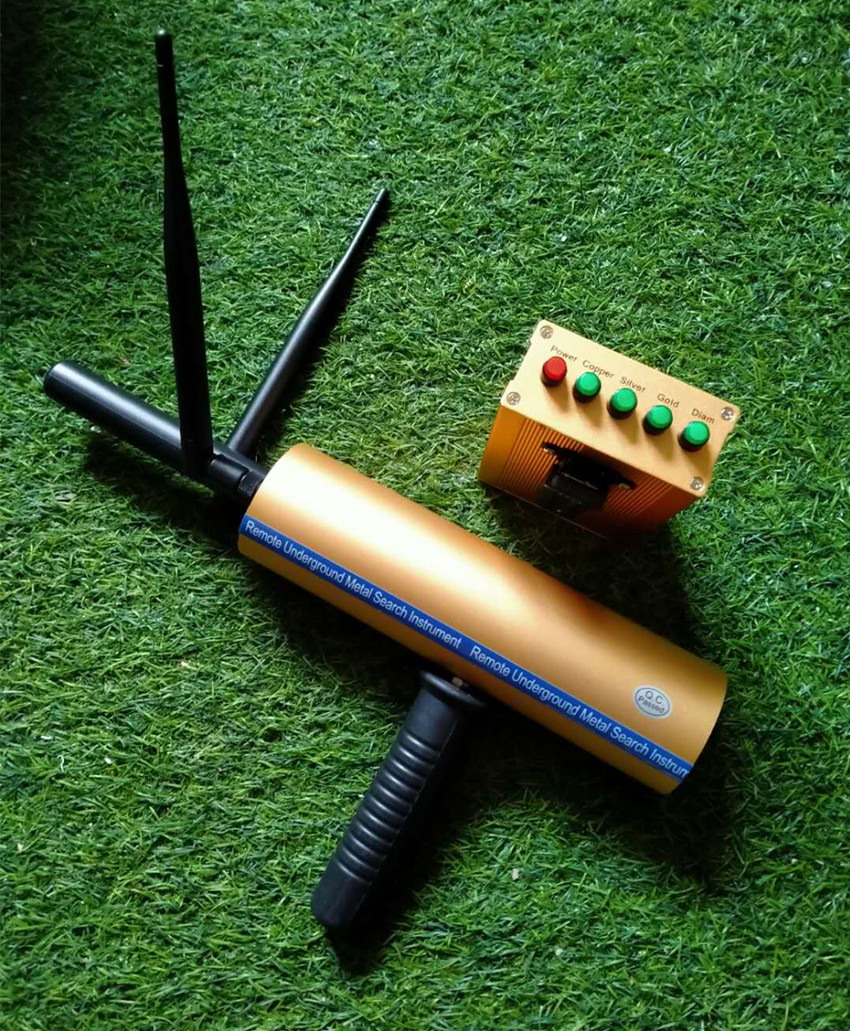 双天线充电式德克萨神升级版金属探测器远程探宝仪器金银铜宝石-阿里