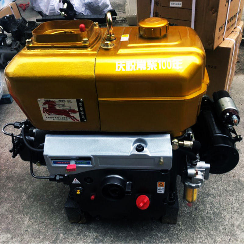 水冷柴油机 单缸发动机 悍h马m大功率内燃机 电启动柴油机