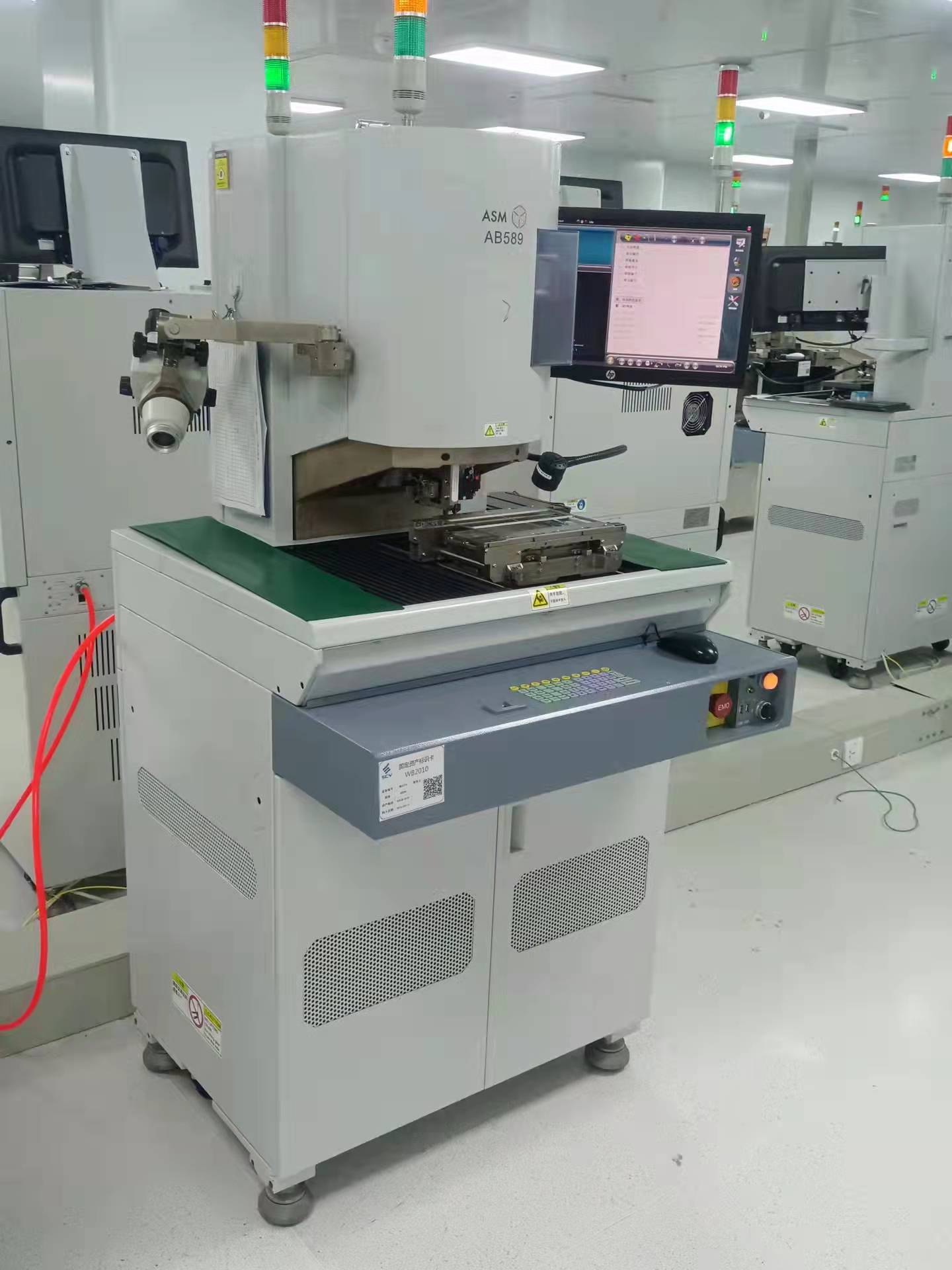 台湾工厂现有ab589铝丝焊线机 ab530焊线机 525铝丝焊线机