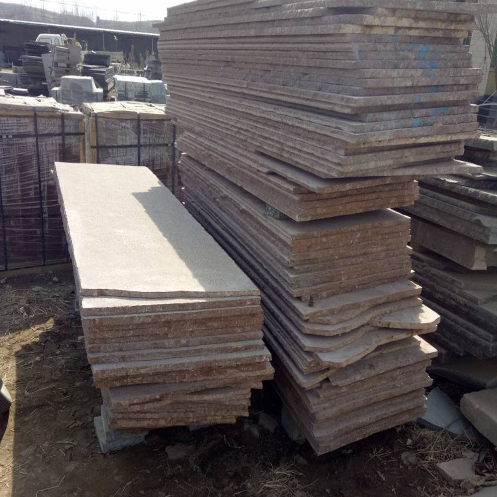 厂家供应麦饭石板材 汗蒸房地面装饰用麦饭石