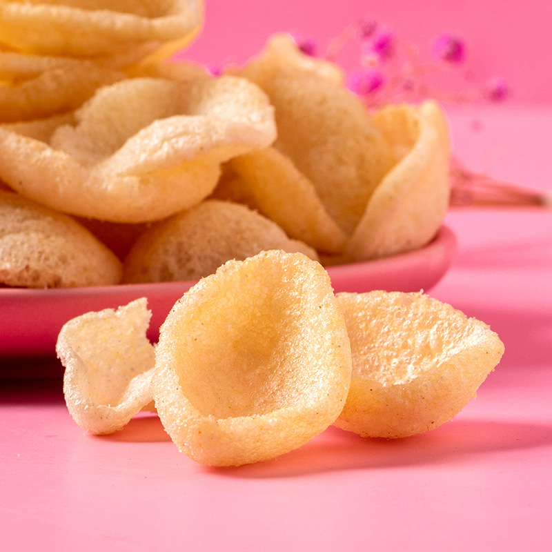 藤野一村虾片 北海道鲜虾片 香辣味日本风味网红膨化零食88g