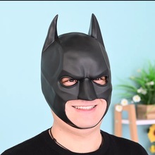 蝙蝠侠面具头套面罩batman男帅气全脸抖音直播道具万圣节cosplay