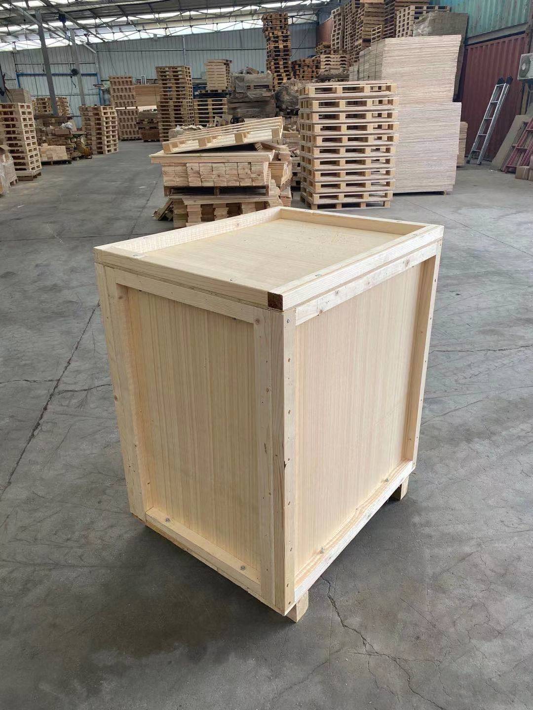 青岛保税区附近包装箱生产厂家 上门测量尺寸提供大设备加固服务