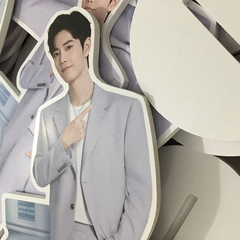 亚克力kt板人形立牌山河令肖战蔡徐坤王一博卡通明星立牌q版周边