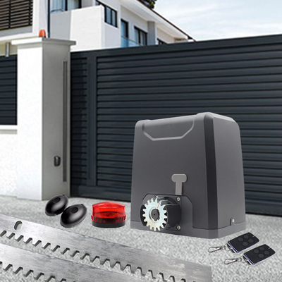 智能齿2000公斤平移门机轮自动开门机闭门器重型平移门电机一体机