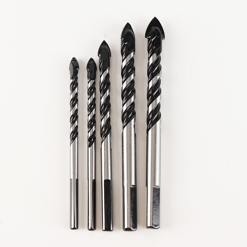 Lengthened Diamond Ceramic Glass Drill Puncher Multifunctional Vitrified Brick Alloy Drilling Bit Set