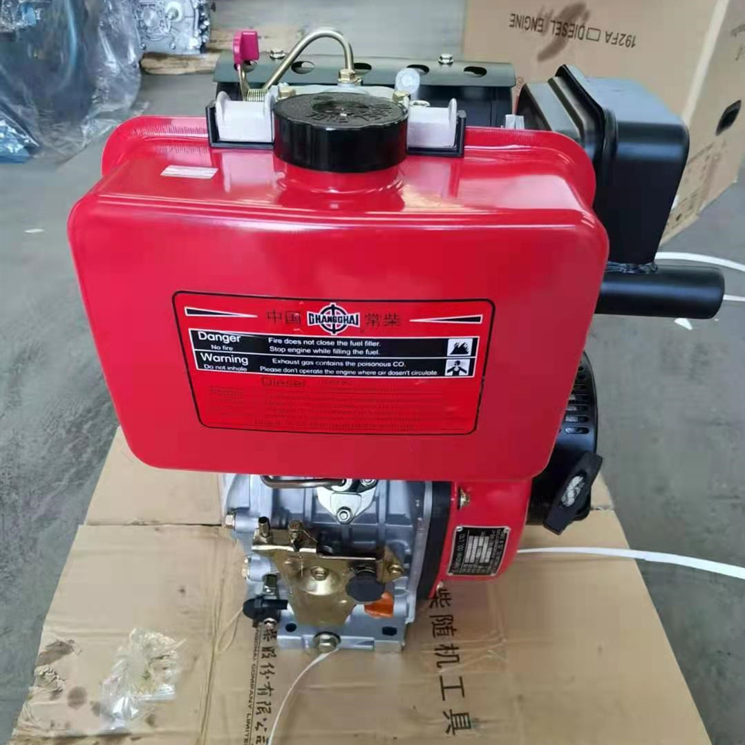 新款常柴192柴油发动机10马力12马力风冷柴油机 小挖机用柴油机