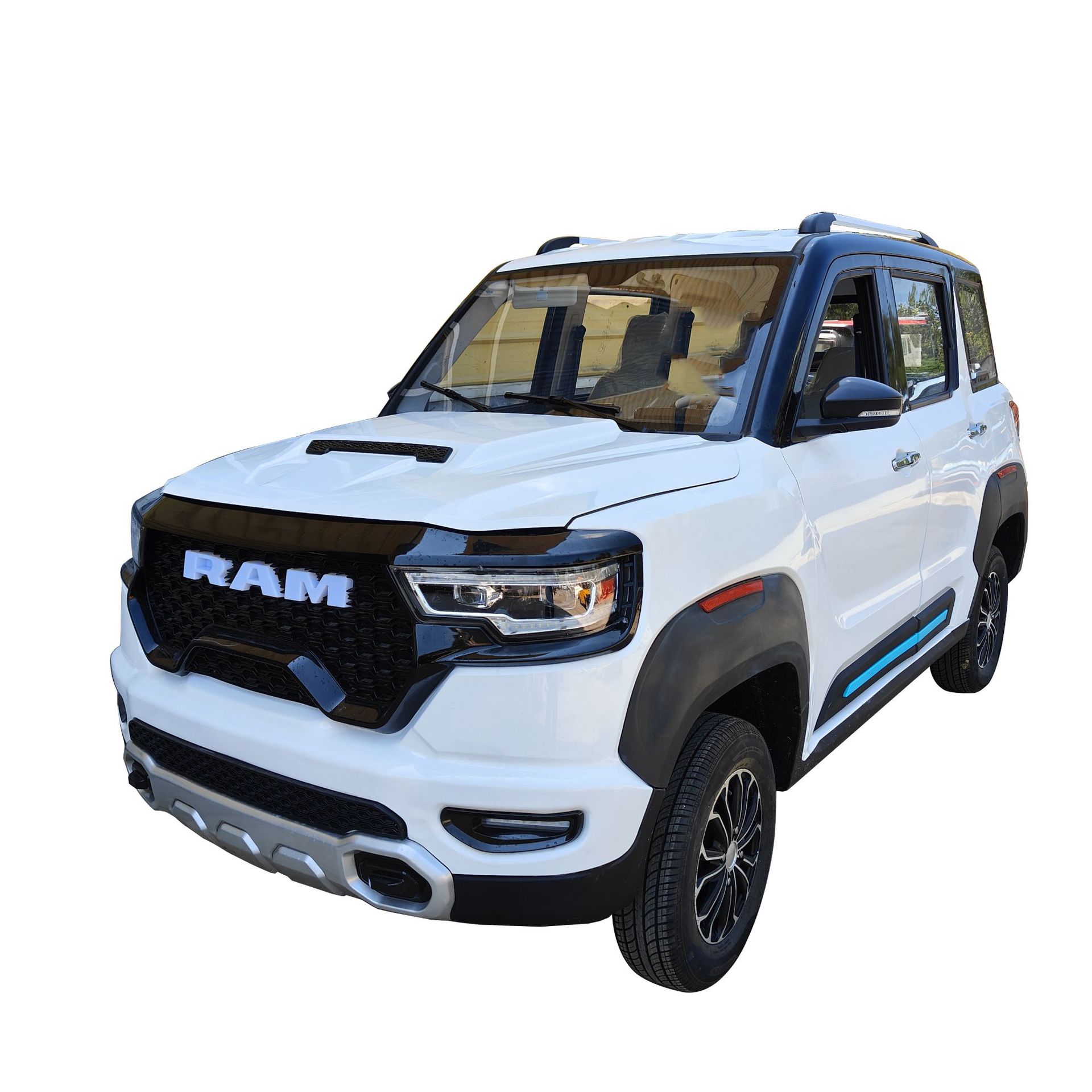 电动车新能源油电两用代步车红旗越野车出口外贸四轮车雷丁-阿里巴巴