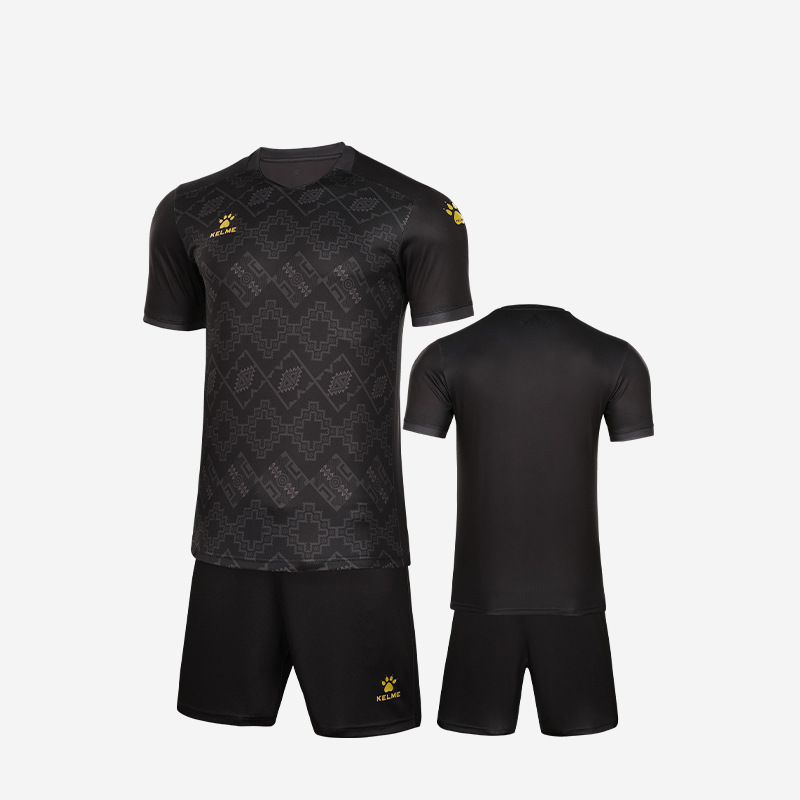 kelme卡尔美足球服套装男成人短袖训练比赛队服印字运动球衣儿童
