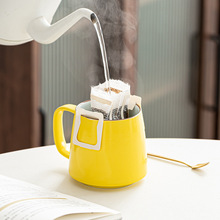 现代简约风陶瓷色釉早餐牛奶杯咖啡马克杯水杯小额批发可刻印LOGO