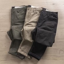 Men's Casual pants休闲裤男春秋季宽松小直筒百搭西装长裤子