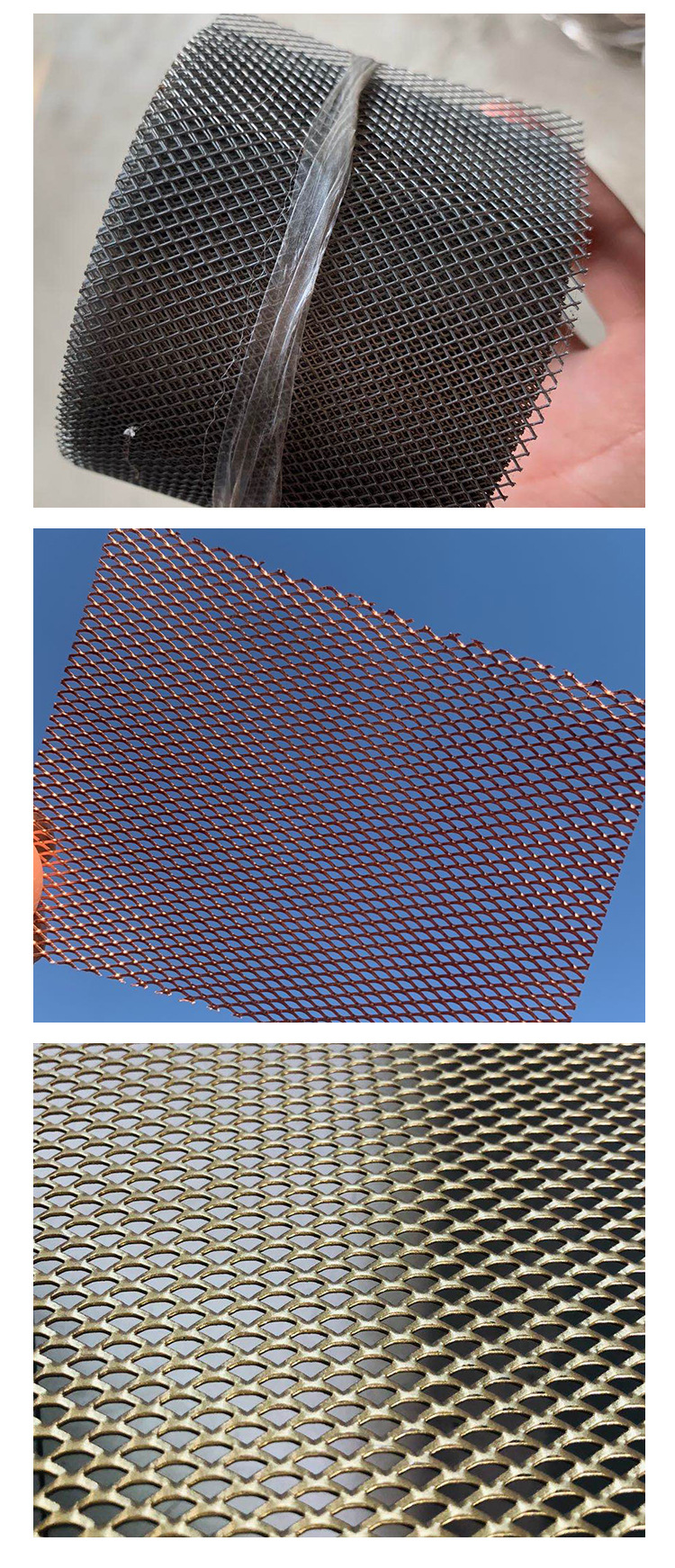 铜箔菱形网 电磁信号屏蔽网厂家直供 风电叶片防雷菱形网