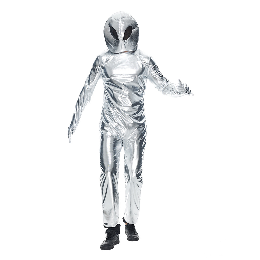 Factory Direct Sales Halloween New Alien Roaming Space Party Performance Costume Funny UFO Astronaut Performance