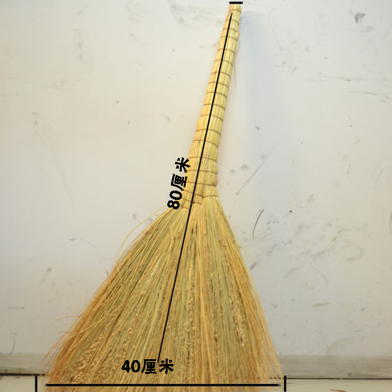 纯手工高粱苗扫帚 家用学校室内优质老式农村清扫环卫植物大扫把
