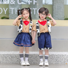 六一儿童演出服2024男童女童衣服玩具总动员幼儿园舞蹈表演服装潮